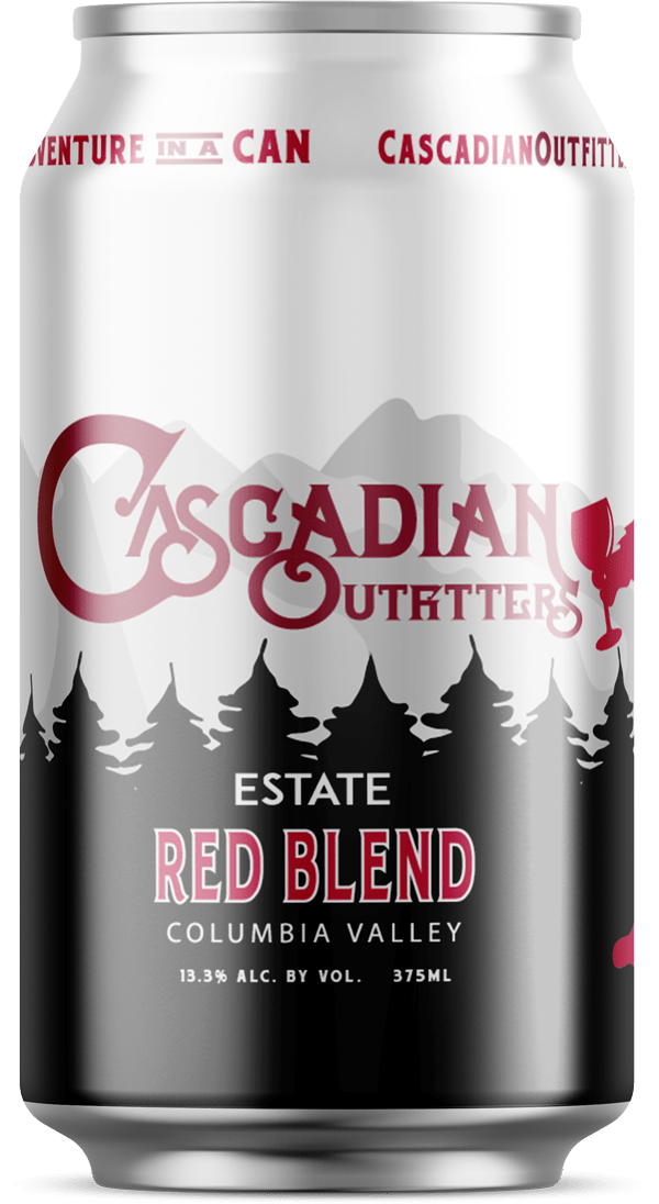 Cascadian Outfitters Estate Red Blend Can